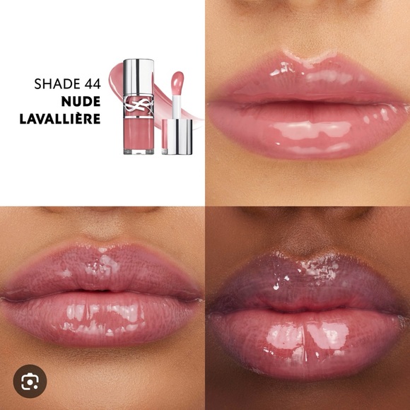 Yves Saint Laurent LoveShine Plumping Lip Oil Gloss 44 Nude Lavalliere 1.4 ml - Picture 2 of 7